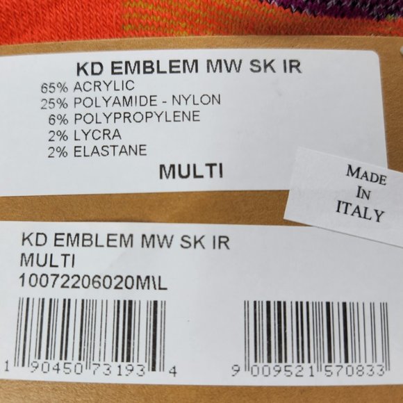 Burton Emblem Snowboard Socks Midweight Kids Size Medium Large - Picture 3 of 3